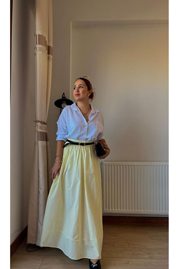 FUSTA POPLIN DE DAMA - 1