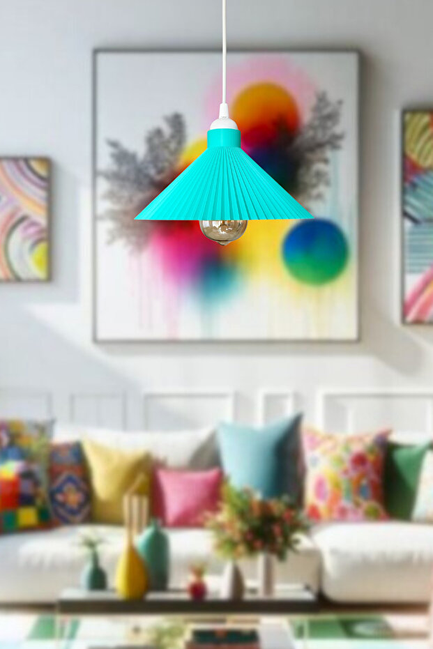 Salon Avize,Mutfak Avize,14 farklı renk yatak odası avize,pinterest avize, bohem avize e27 duy - 1