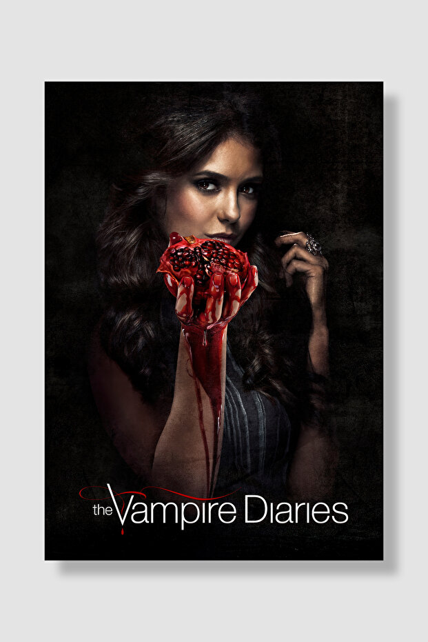 The Vampire Diaries Dizi Posteri Yüksek Kaliteli Kalın Parlak Kuşe Kağıdı - 1