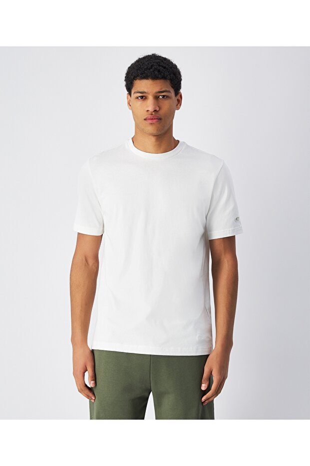 Eco Future Ss Tee White Men's T-Shirt - 220425-Ww048