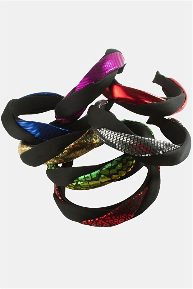 Knitted Patterned Mixed Crown - 3