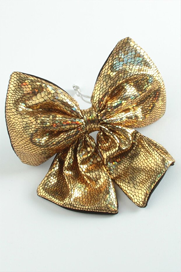 مشبك أوتوماتيكي بيضاوي الشكل بنمط مزخرف 13 سم - 3