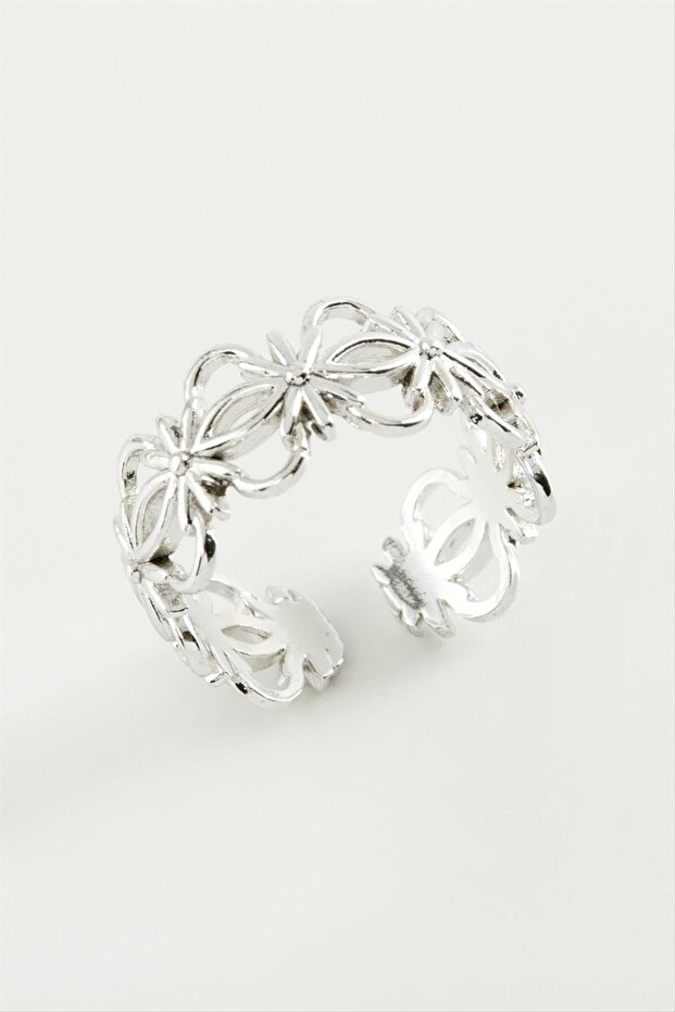 زهرة حلقة معدنية - 1