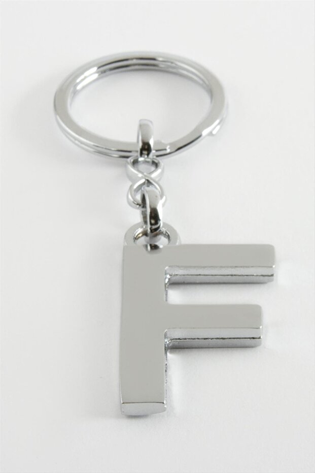 Metal Letter Keychain