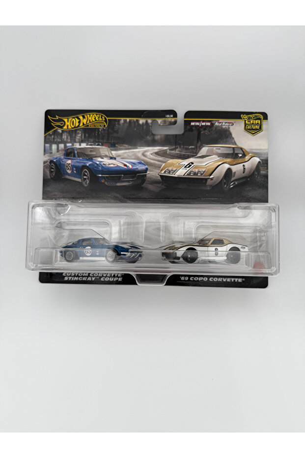 1/64 Premium 2 Pack Corvette - 1
