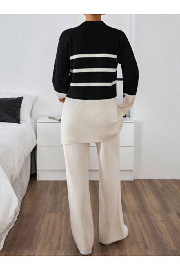 بدلة تريكو بأزرار - 5