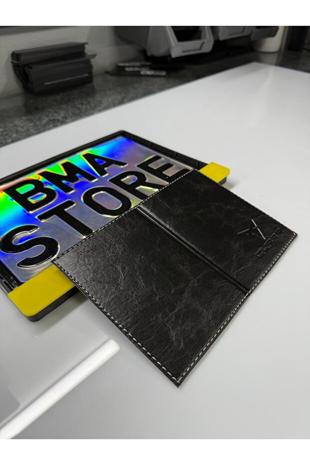 حافظة رخصة القيادة مع شعار كوبرا - 5