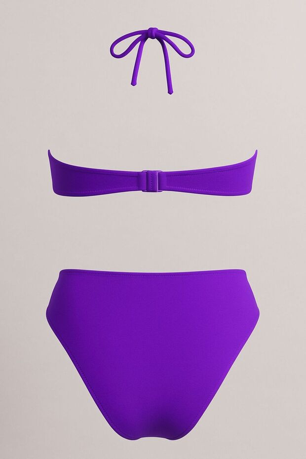 Strapless - Twist Bikini Set - 4