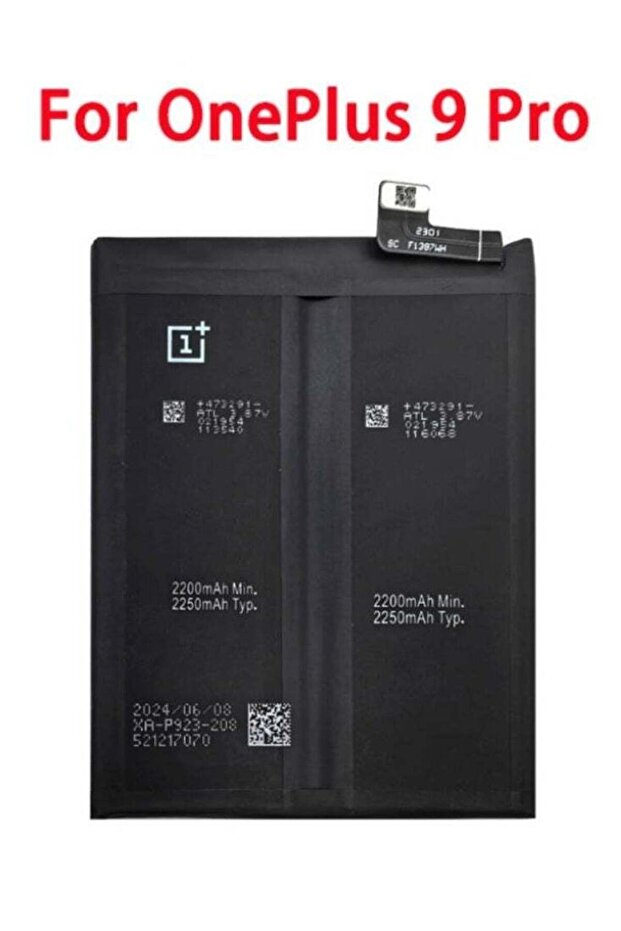 Replacement Internal Battery BLP827 Compatible for OnePlus 9 Pro (Black) – High-Capacity Li-ion Rec