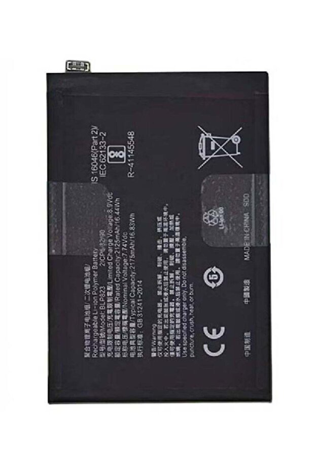 High-Quality Original Replacement Battery for Oppo Reno 5 Pro – Black, Premium Lithium-Ion Cell, Lo