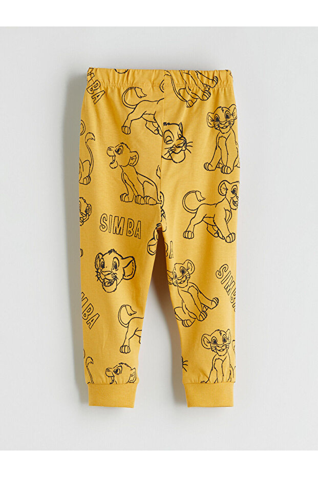 LCW babySari Aslan Kral Baskılı Erkek Bebek Pijama Takımı - 7