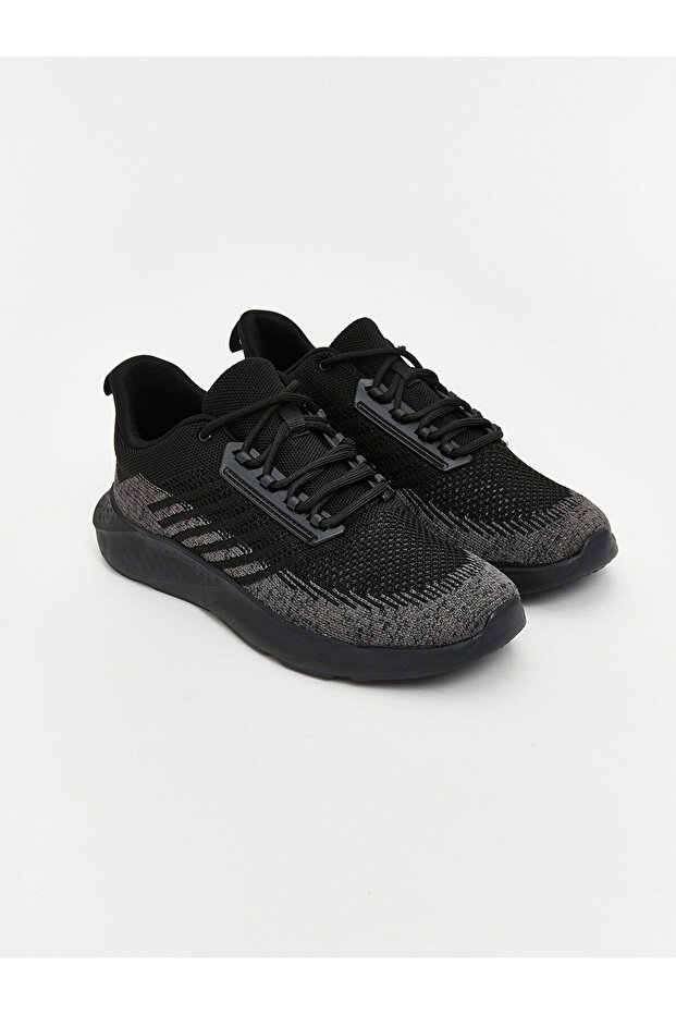 Rmz gi̇yi̇m sezon ayakkabilari black lace-up men's sneakers