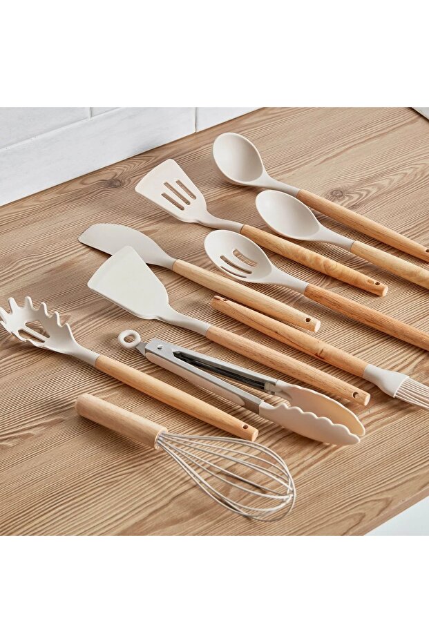 مجموعة أدوات المطبخ كلوي المكونة من 18 قطعة - 3