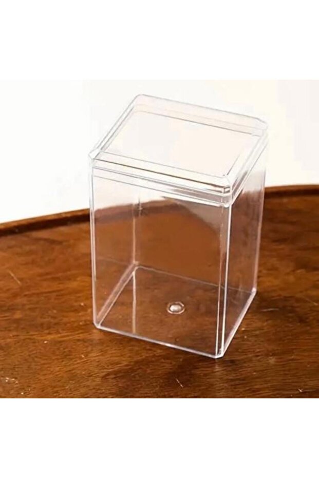 Acrylic Rectangular Tall Box, Set of 6 - 1