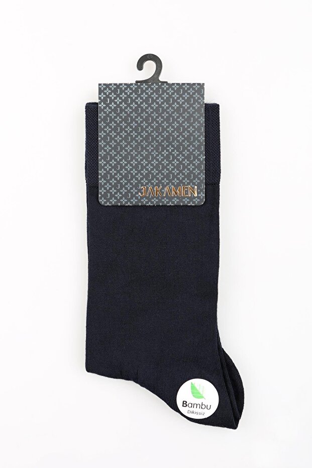 Navy Blue Bamboo Single Sock