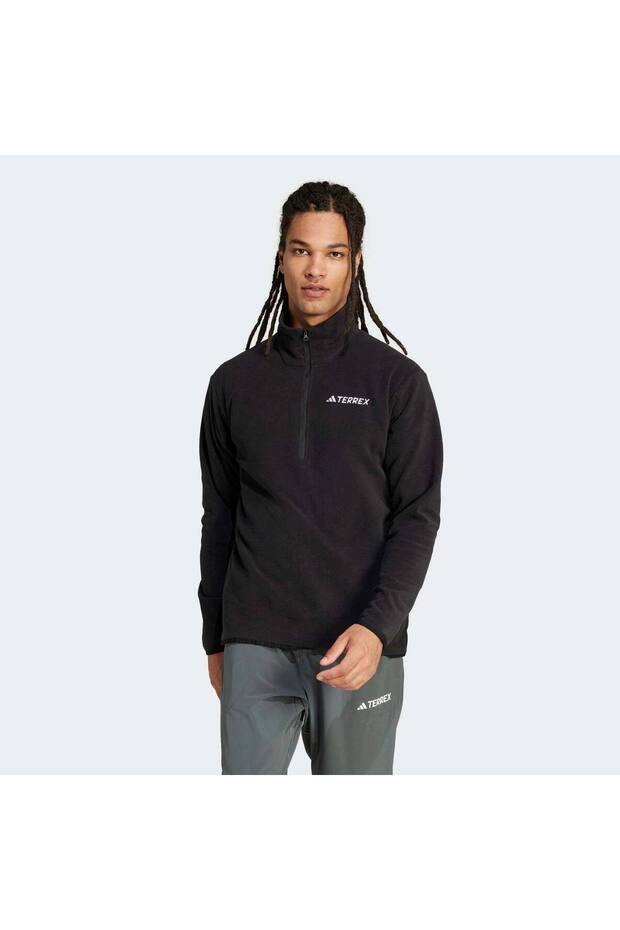 Multi Essentials Men's Black Fleece Sweatshirt (Jp0783)