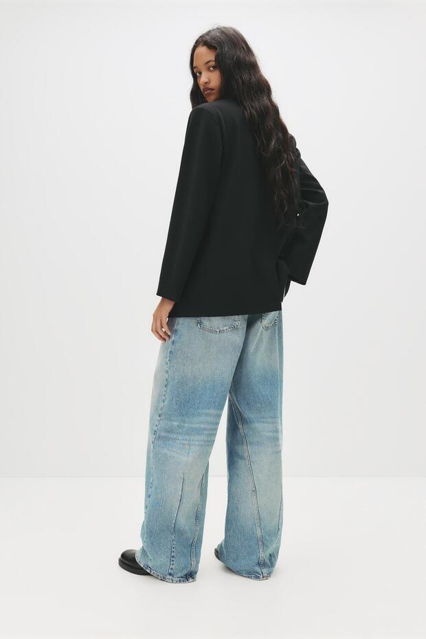 Bağlamalı blazer - 3