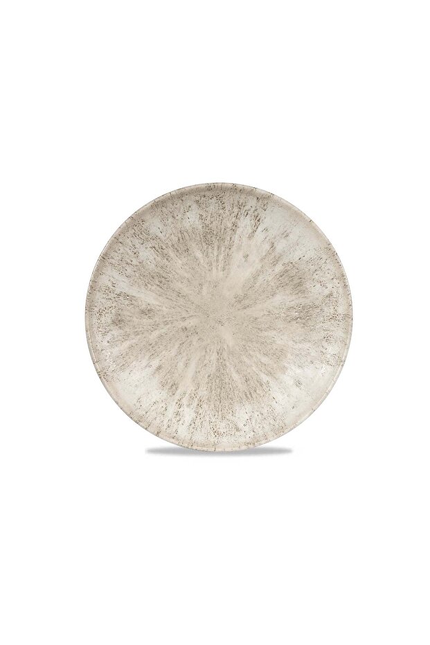 Stone Agate Grey Evolve Coupe Plate – 22cm Round, Ceramic