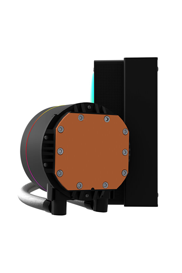 HL240 Frostbite 240mm Led ARGB AM5 ve LGA1700 Uyumlu Siyah Sıvı Soğutucu - 8