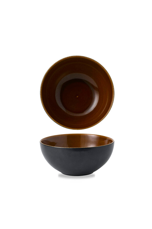 Tokyo Black Kochi Noodle Bowl 1L (8 cm H, 18.3 cm Dia)