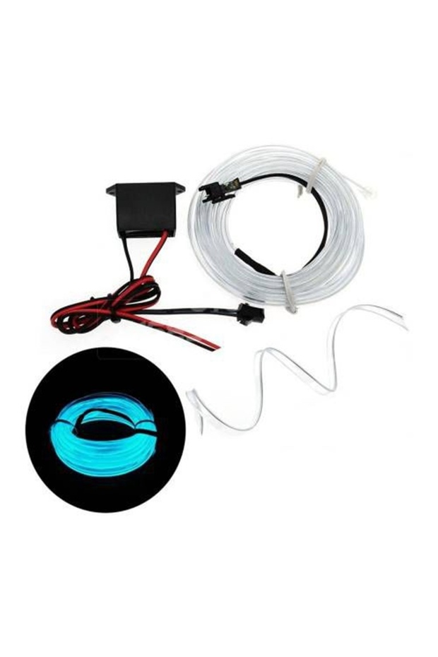 Range Rover 5.0 Compatible Ice Blue 2 Meter Neon Rope Led Dashboard Light - 3