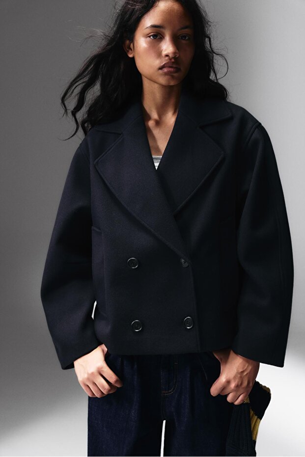 Kumaş kısa kaban - 1