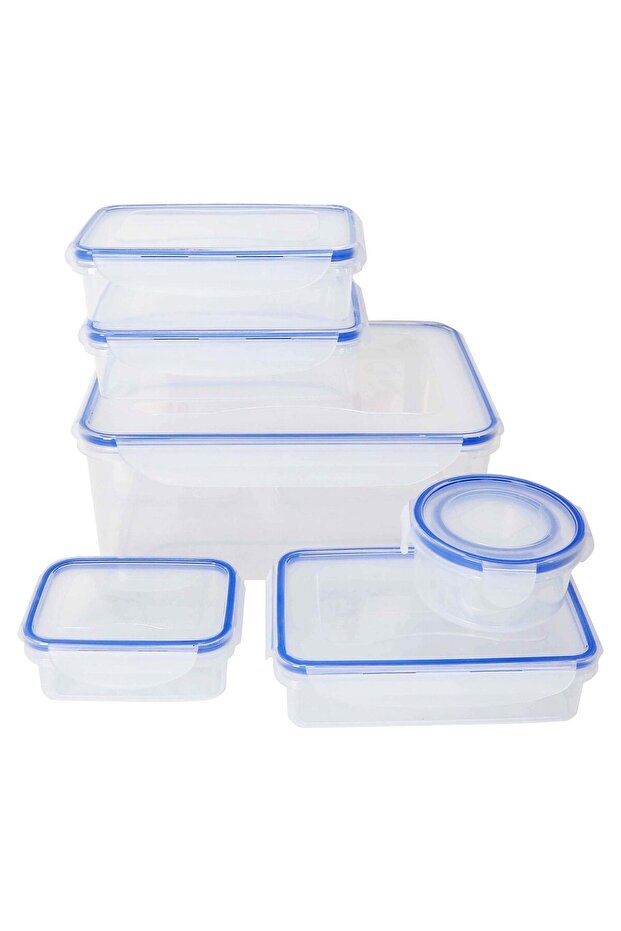 Plastic Food Container, 7pcs