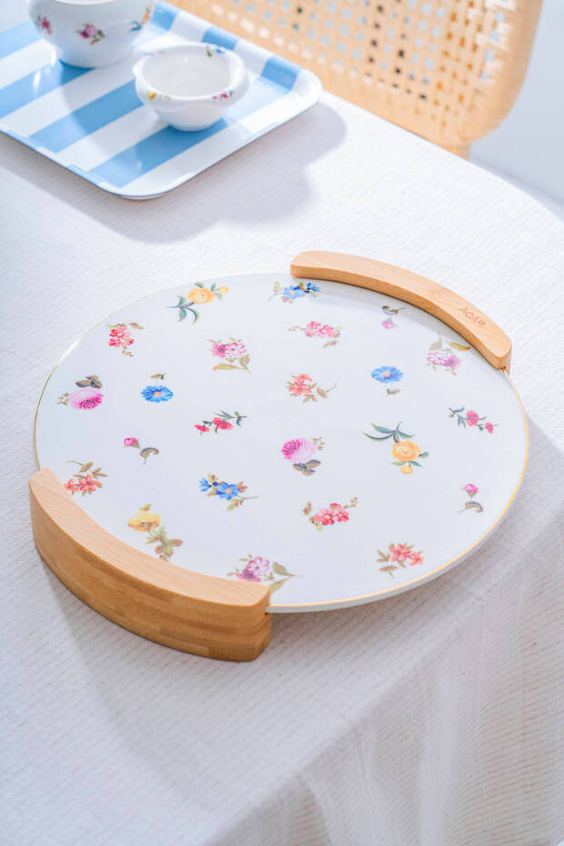 صينية عرض مستديرة من لياندرا - 1