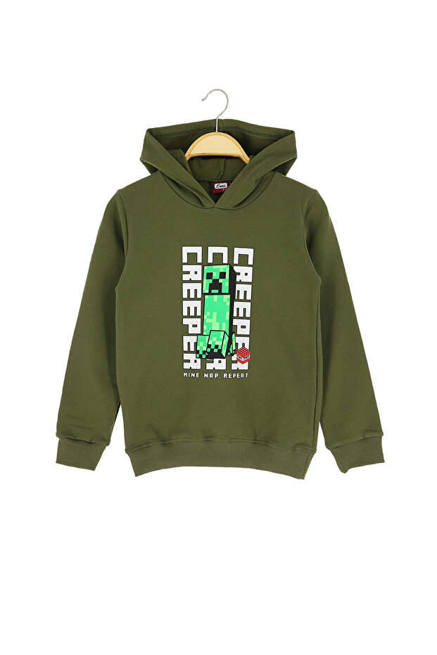 سترة للأولاد مطبوعة بتصميم شيرت - 1