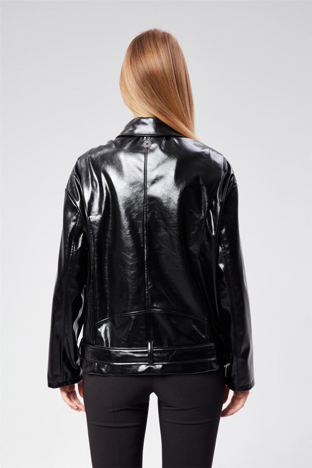 Long Side Zipper Jacket - 4