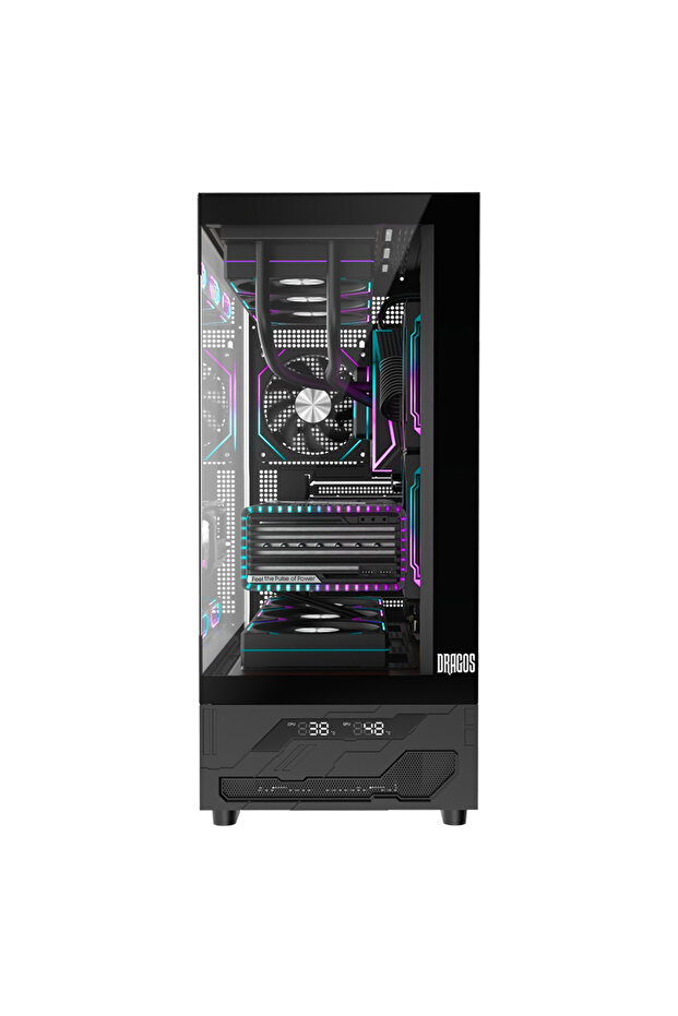 DRx7613 i7 14700F 32GB DDR5 1TB M2 NVMe SSD 12GB RTX5070 Oyuncu Hazır Sistem - 2