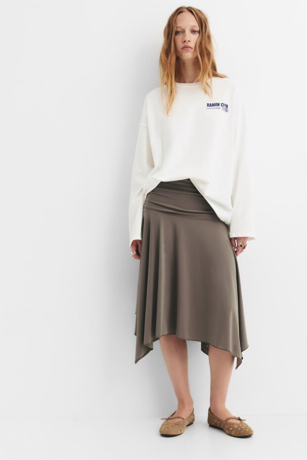 Uzun kollu ramen t-shirt - 4