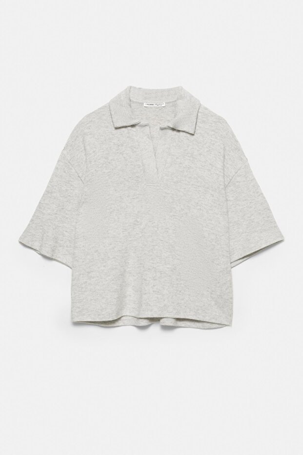 Oversize soft touch polo - 5