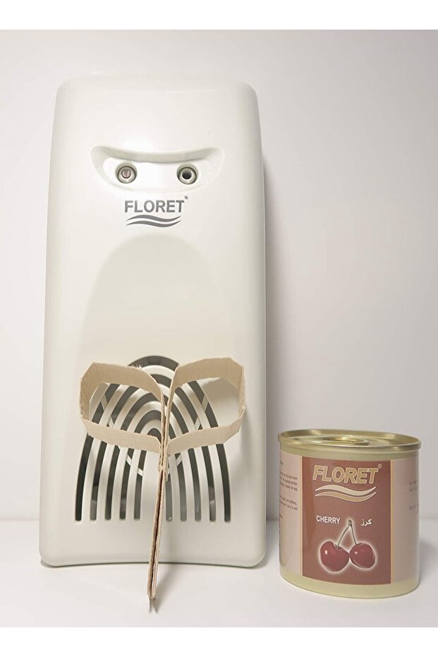 جهاز معطر مروحي فلوريت مع عبوة معطرة سائل (كرز) - 1