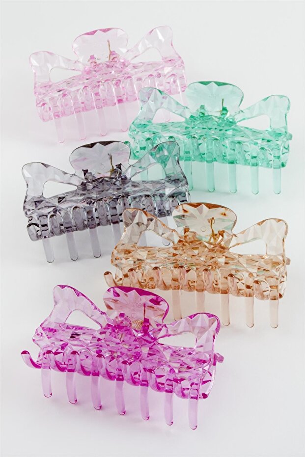 مشبك ملابس مستطيل ملون 9 سم - 1