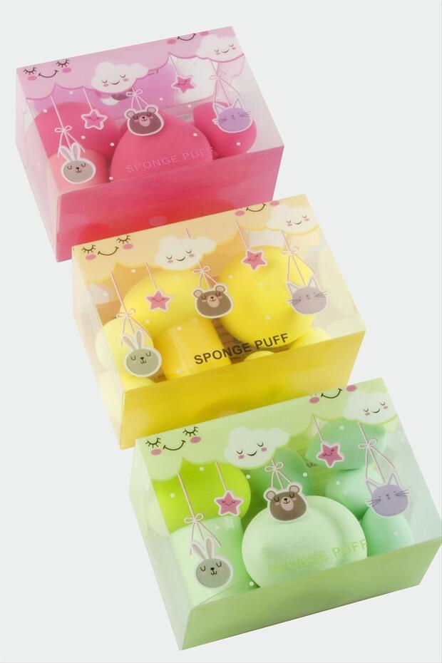6 Makeup Sponges Egg