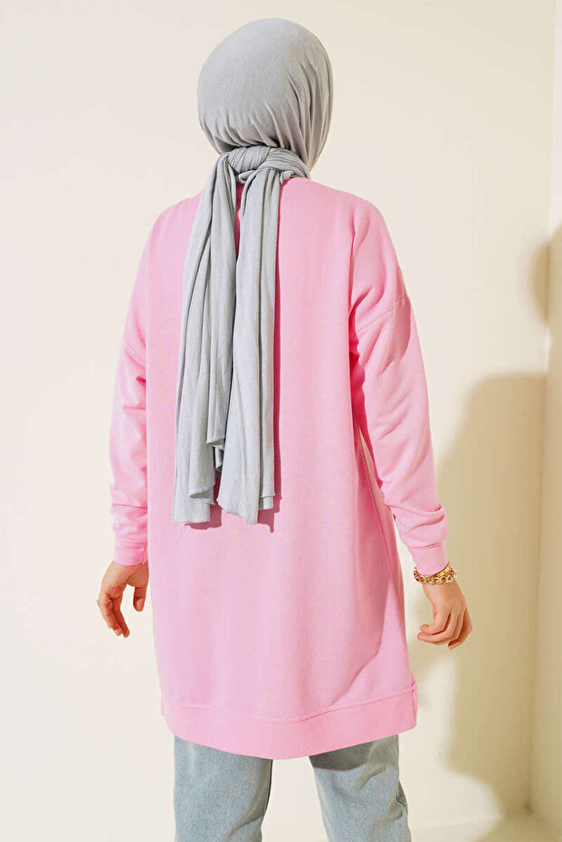 Armalı modal kumaş tunik - 2