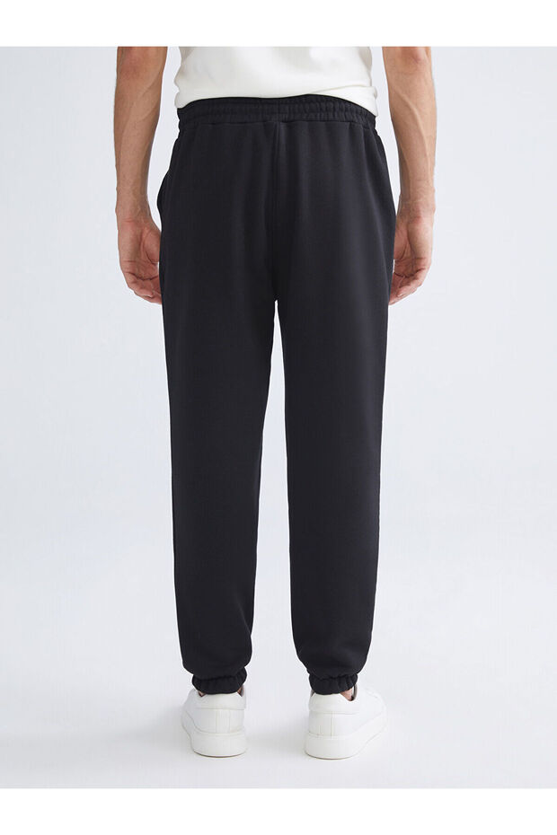 LCW ECOSiyah Standart Kalıp Erkek Jogger Eşofman Altı - 4