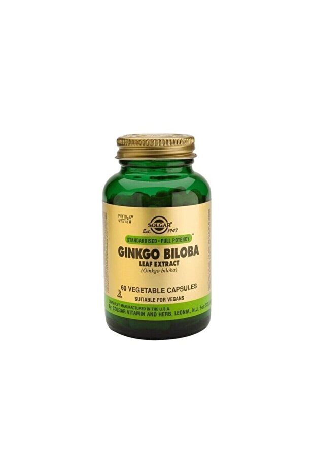 Ginkgo Biloba Leaf Extract 60 Kapsül - 3