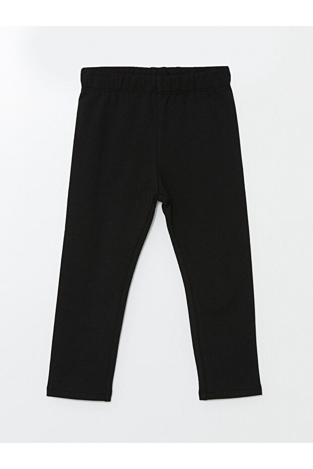 Beli Lastikli Basic Kız Bebek Tayt - 2