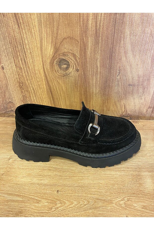 KALIN TABANLI SÜET BABET - 1