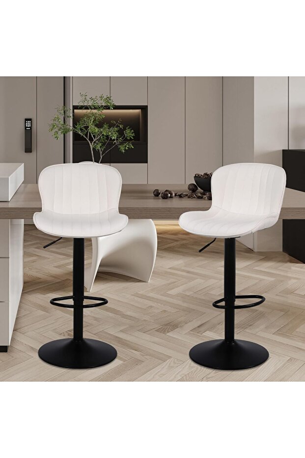 Nusetx Bar Stool × 1, Bar Stool Height Adjustable - 1