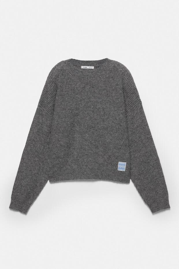 Fitilli örgü, yumuşak kazak - 6