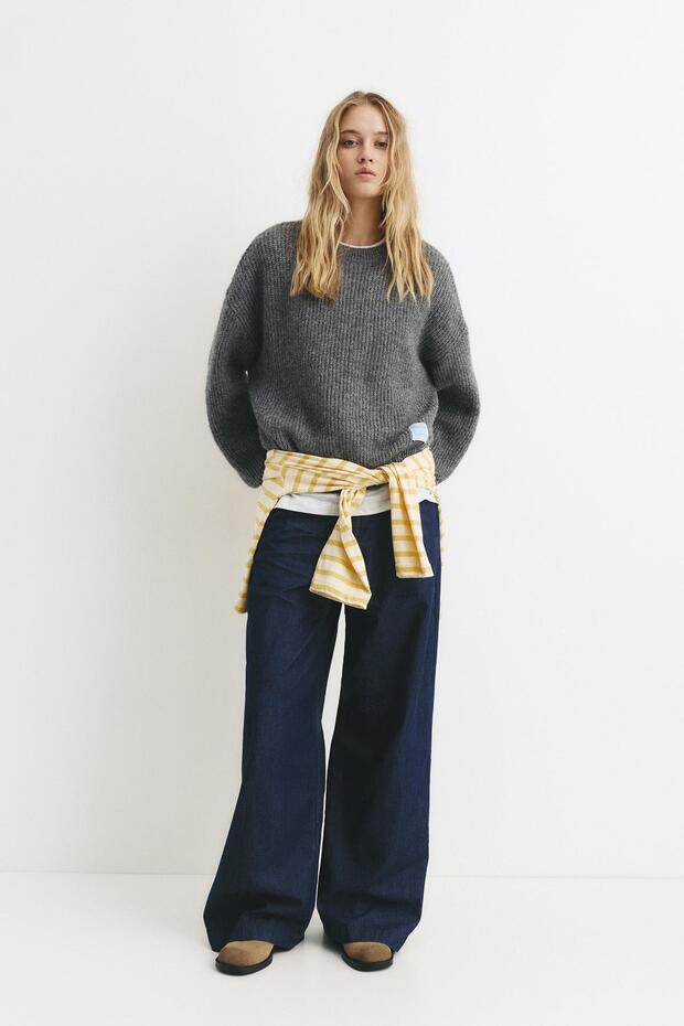 Fitilli örgü, yumuşak kazak - 2