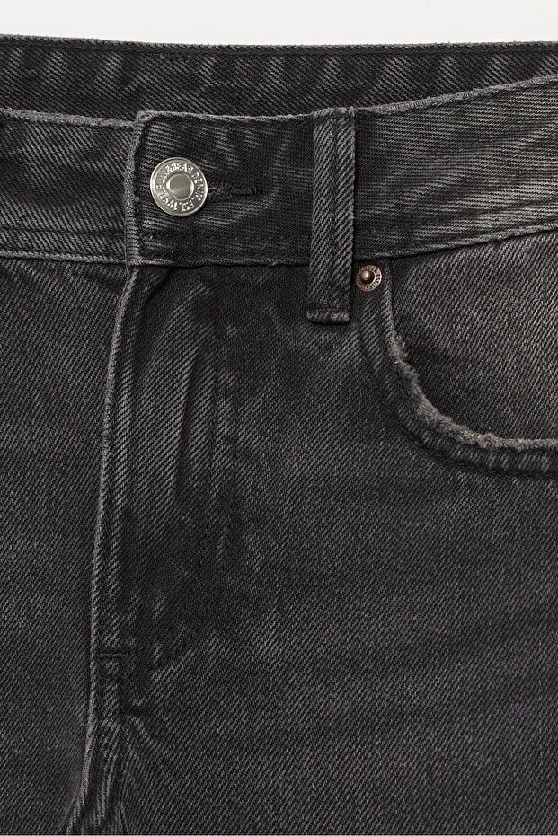 Düz kesim düşük bel jean - 8