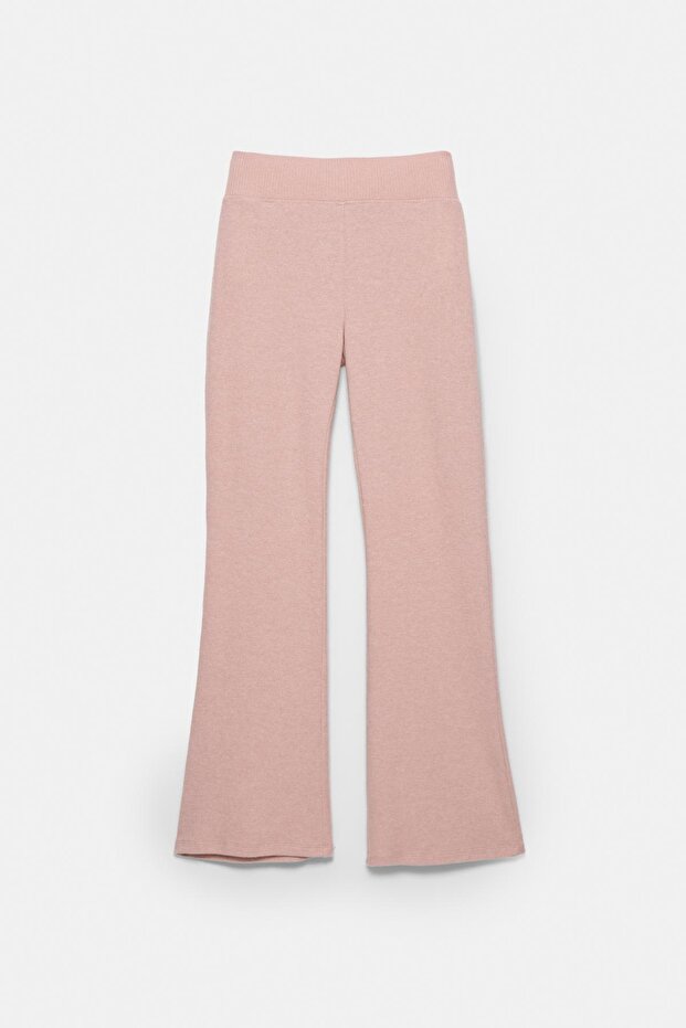 Yumuşak dokunuşlu çan paça pantolon - 6