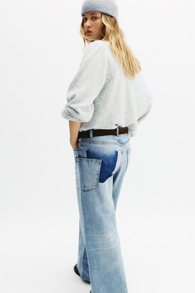 Cepli bol kesim jean - 1