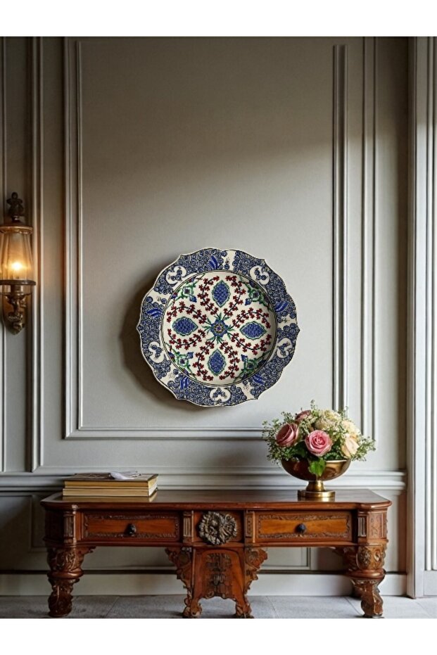 İznik Çini Tabak - 1