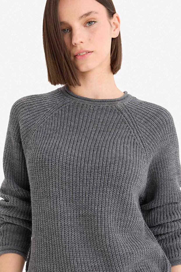 Women's Sweater L2567Az/Ar61 Anthra Melange