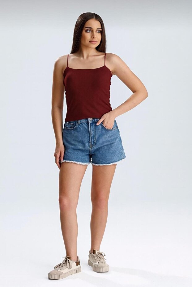 Çift Katlı İp Askılı Atlet - 2